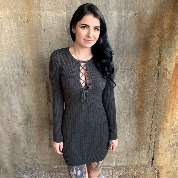 Forever 21 Dresses & Skirts - Forever 21 Long Sleeve Sweater Dress